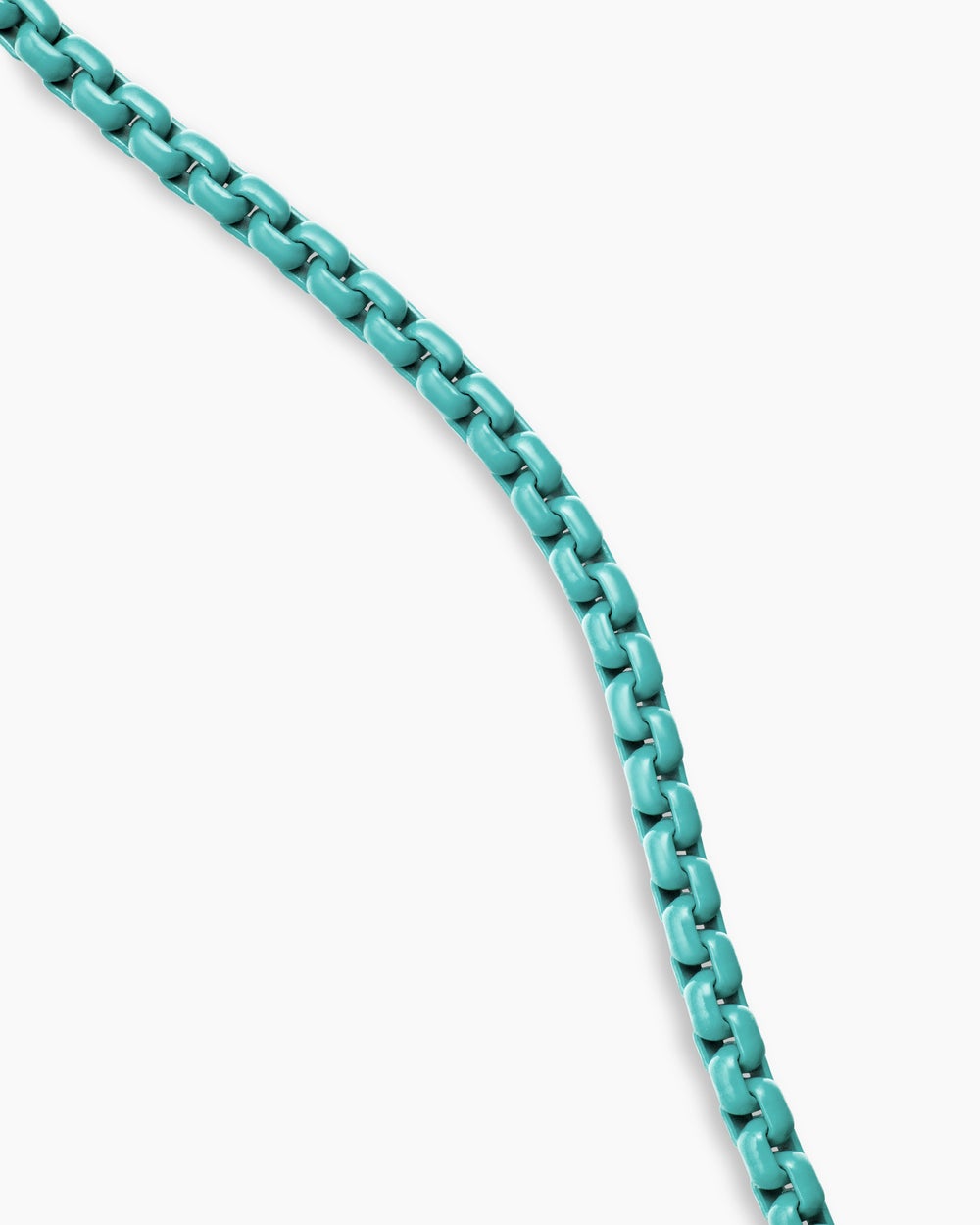 Womens DY Bel Aire Color Box Chain Necklace with 14K Yellow Gold, 2.7mm