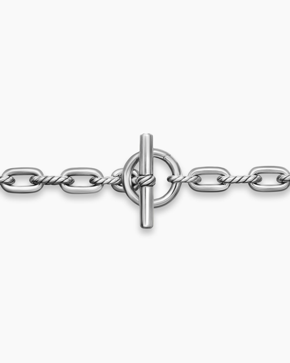 Collier chaîne à bascule DY Madison en argent sterling, 5,5 mm femmes