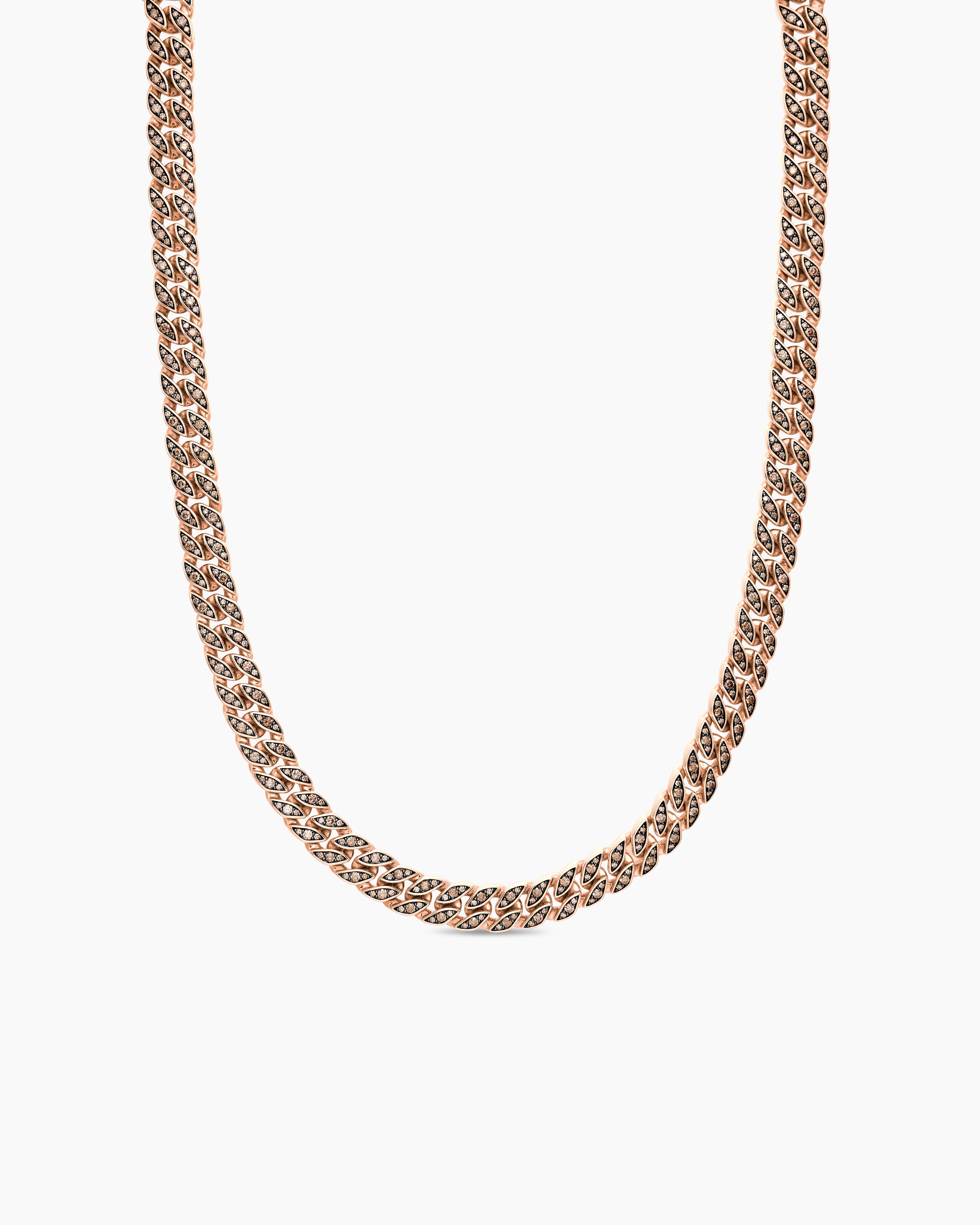 18k Gold Curb Chain Necklace for Men | David Yurman