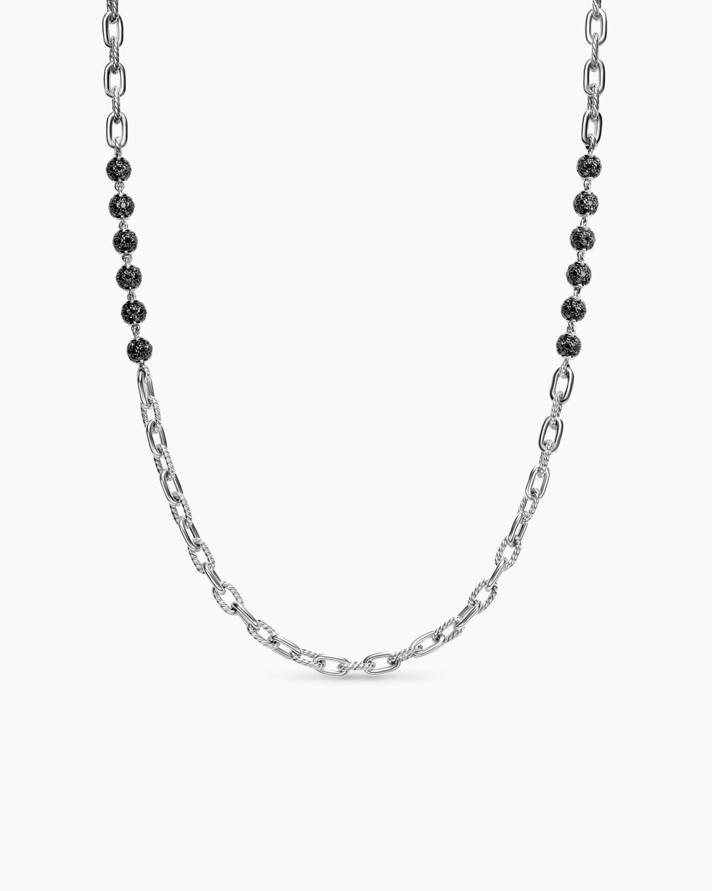 Mens DY Madison Chain Necklace in Sterling Silver, 6mm