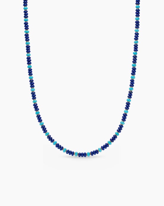 Spiritual Beads Necklace in 18K Yellow Gold, 4mm