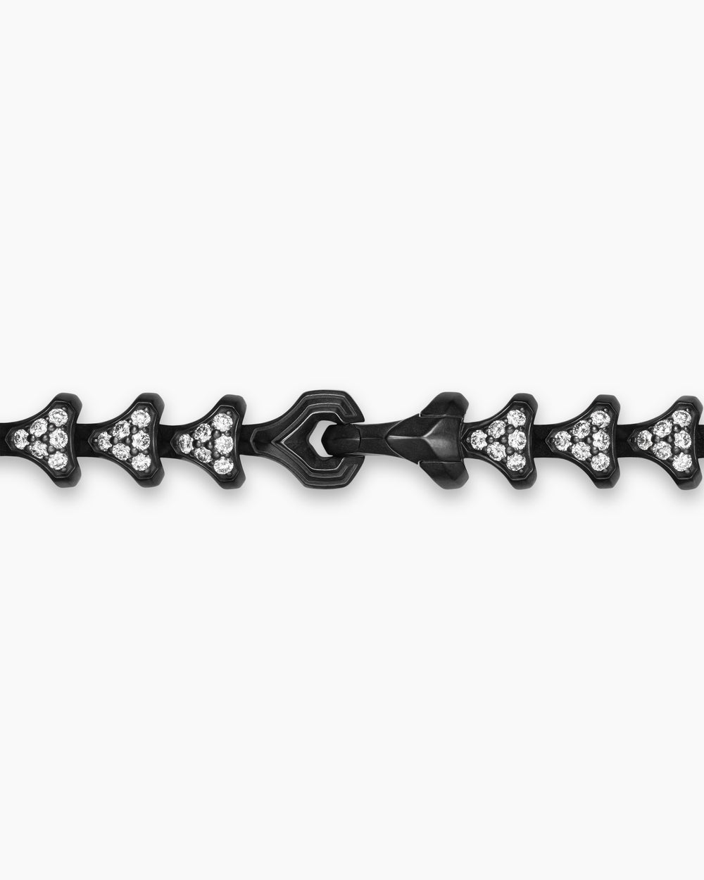 Mens Armory Necklace in Black Titanium, 7.5mm