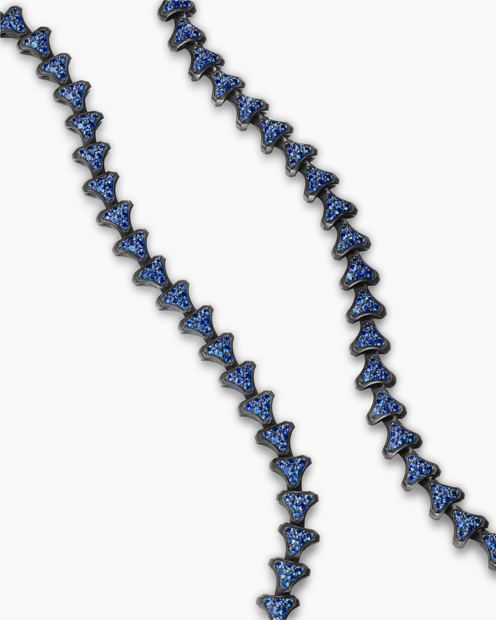 Mens Armory Necklace in Black Titanium, 7.5mm