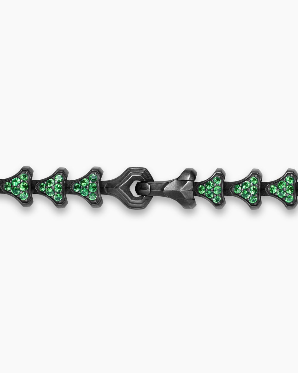 Mens Armory Necklace in Black Titanium, 7.5mm