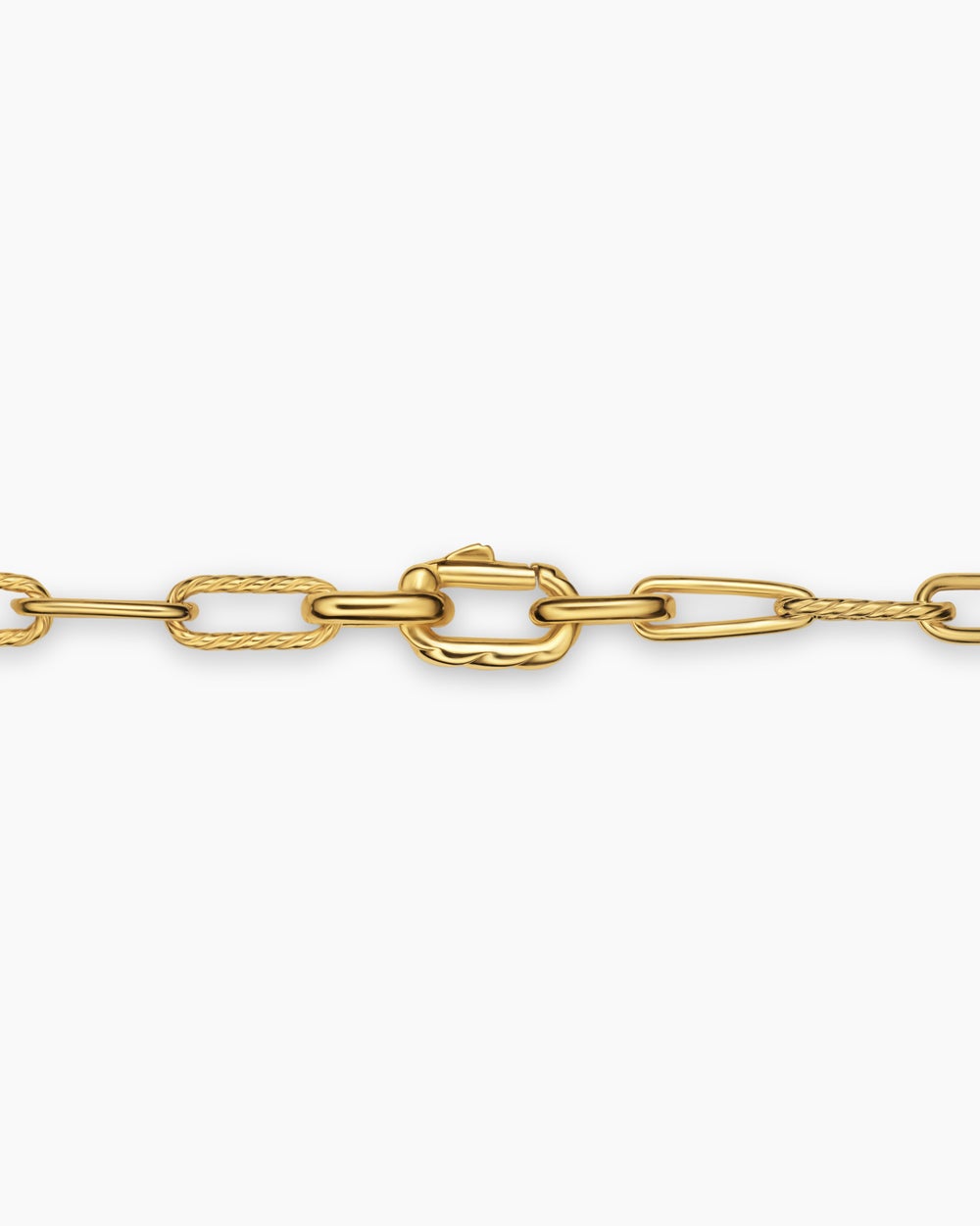 Mens DY Madison Chain Necklace in 18K Yellow Gold, 4mm