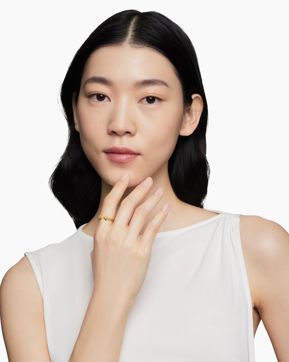 Womens Renaissance Ring in 18K Yellow Gold, 2.3mm