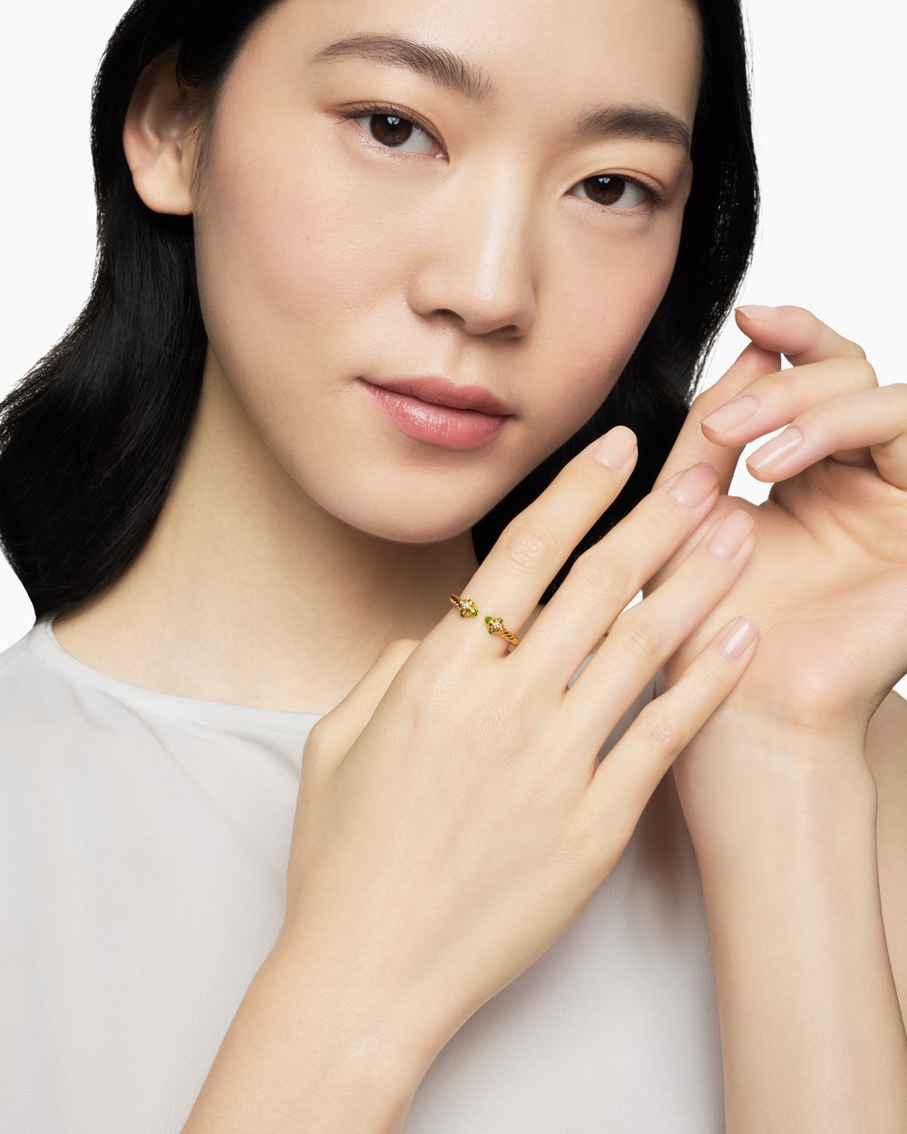 Womens Renaissance Ring in 18K Yellow Gold, 2.3mm