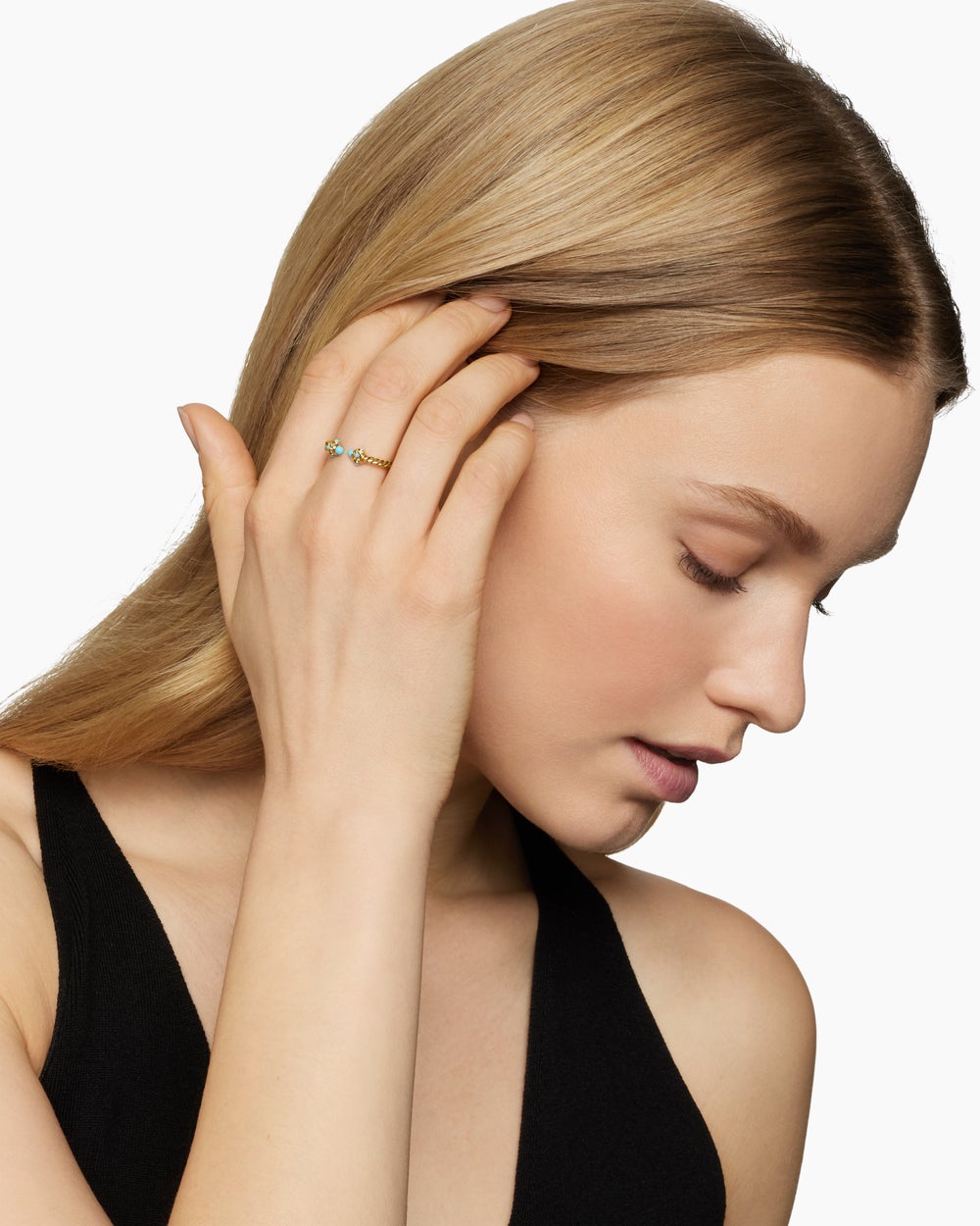 Womens Renaissance Ring in 18K Yellow Gold, 2.3mm
