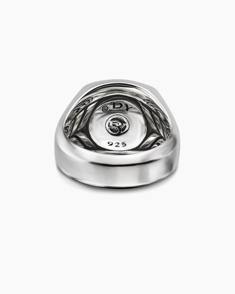 Mens Petrvs Horse Signet Ring in Sterling Silver, 18.3mm