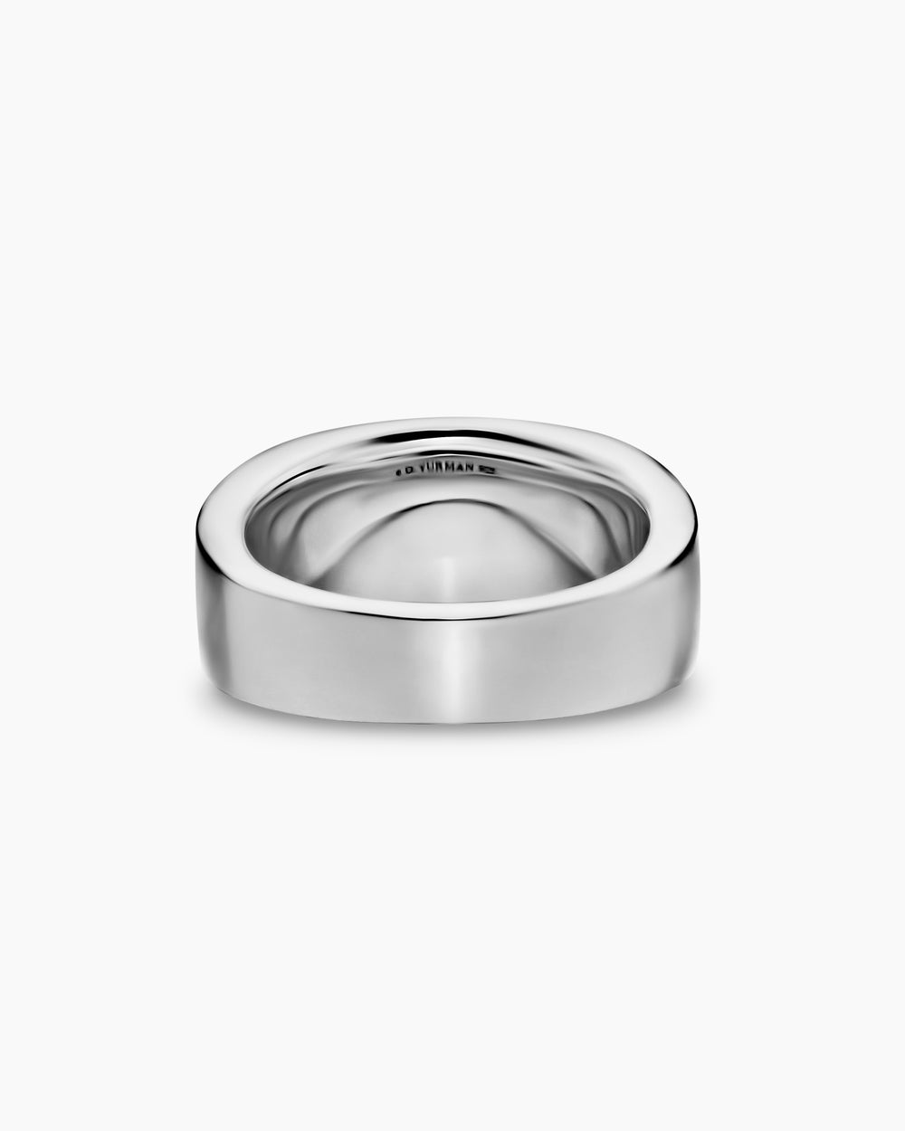 Chevalière Chevron à trois faces en argent sterling, 12,5 mm hommes