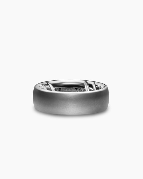 Streamline® Band Ring in Anthracite Titanium, 7.6mm