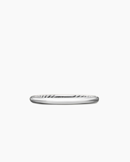 DY Eden Band Ring in Platinum, 2mm