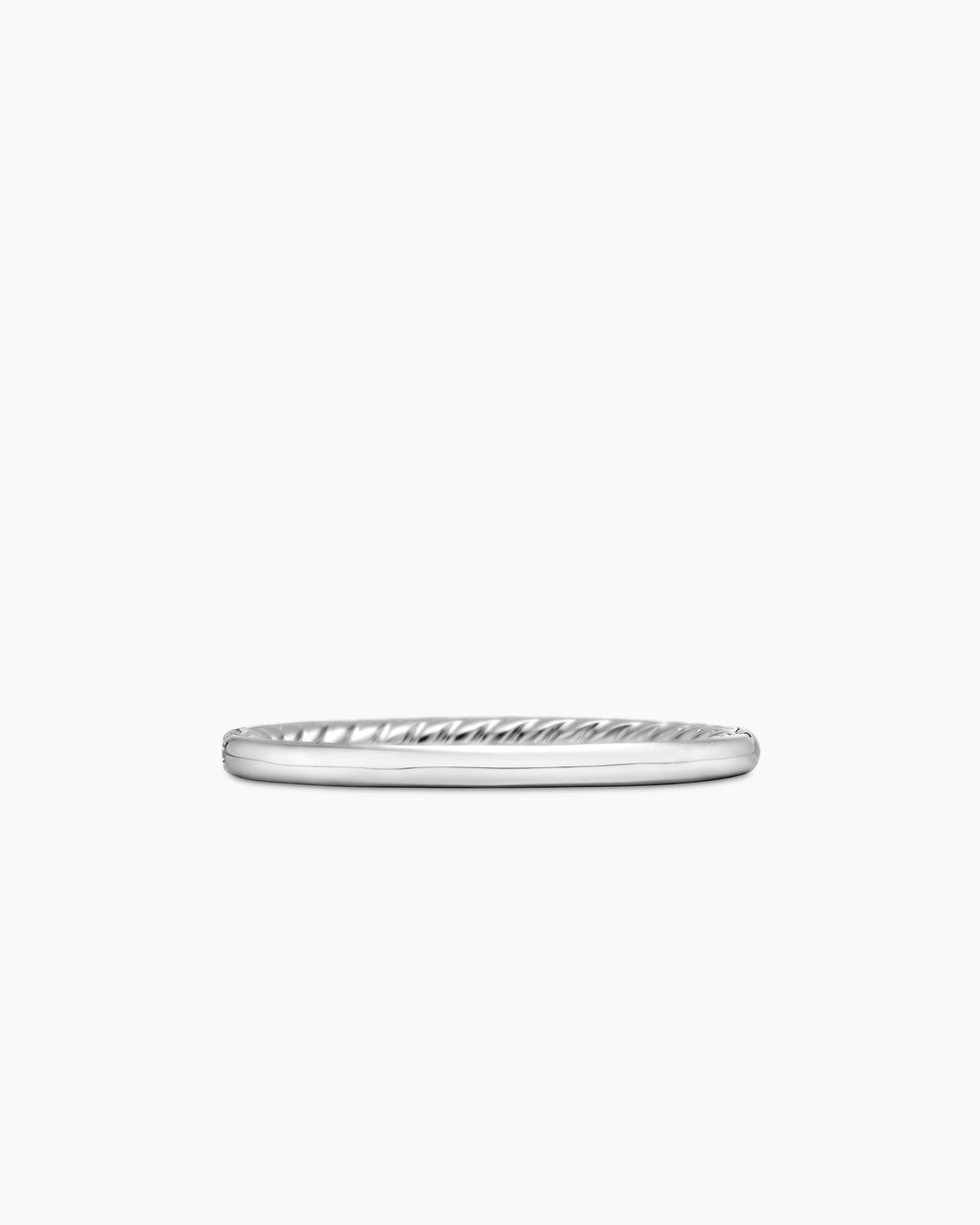 Anneau demi-serti DY Eden en platine avec diamants, 1,85 mm pour femmes