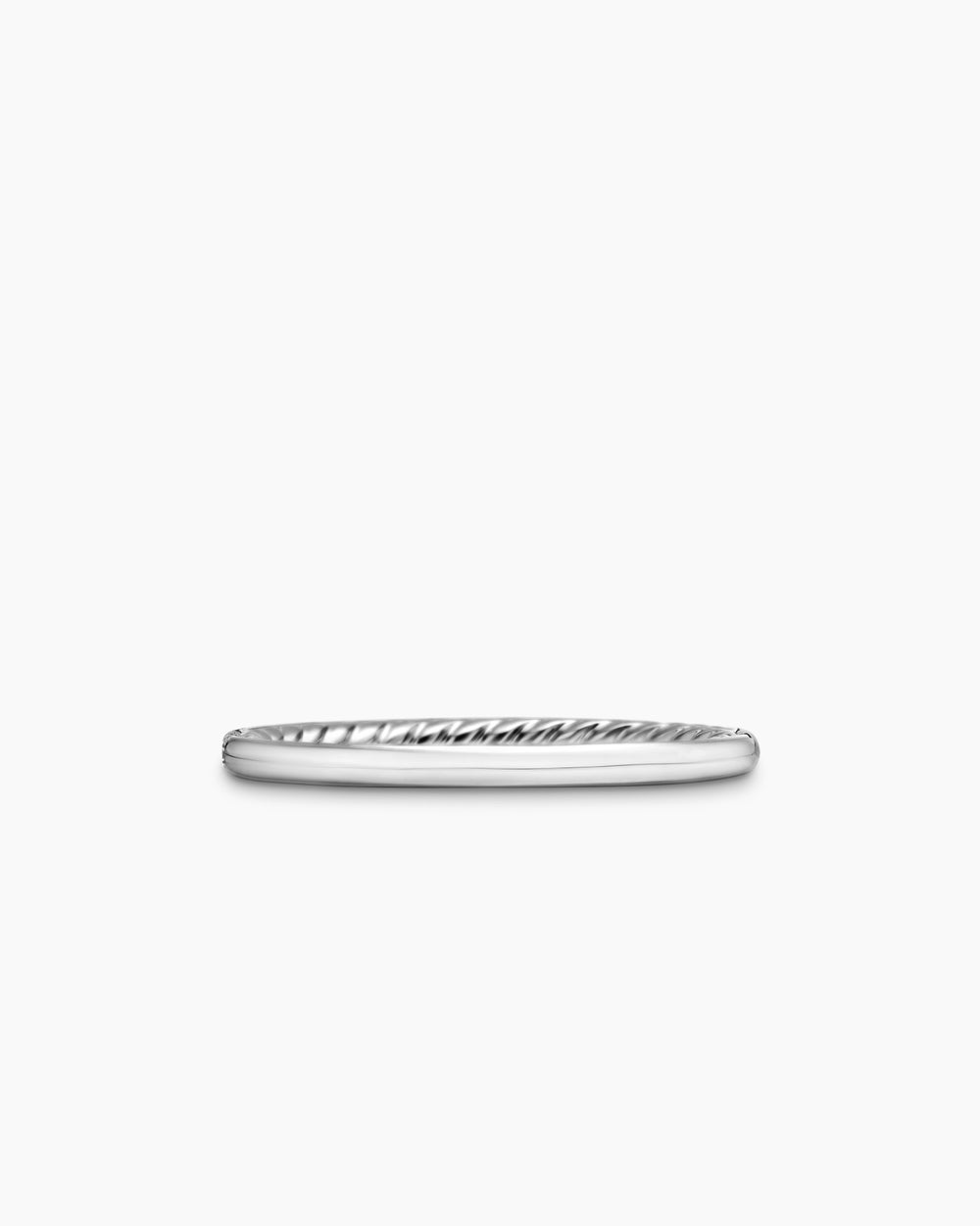 Womens DY Eden Partway Band Ring in Platinum with Diamonds, 1.85mm