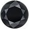 Tête de mort Memento Mori avec pavé intégral de diamants noirs, rubis et or jaune 18 carats