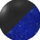 Amulette incrust&eacute;e Streamline&reg; en or jaune 18 carats avec onyx noir et lapis-lazuli, 30,7 mm