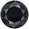 Forged Carbon Band Ring in 18K Yellow Gold with Center Black Diamond, 4mm