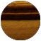 Streamline&reg; ID Bracelet  in Black Rubber with Tiger&rsquo;s Eye and 18K Yellow Gold, 10mm